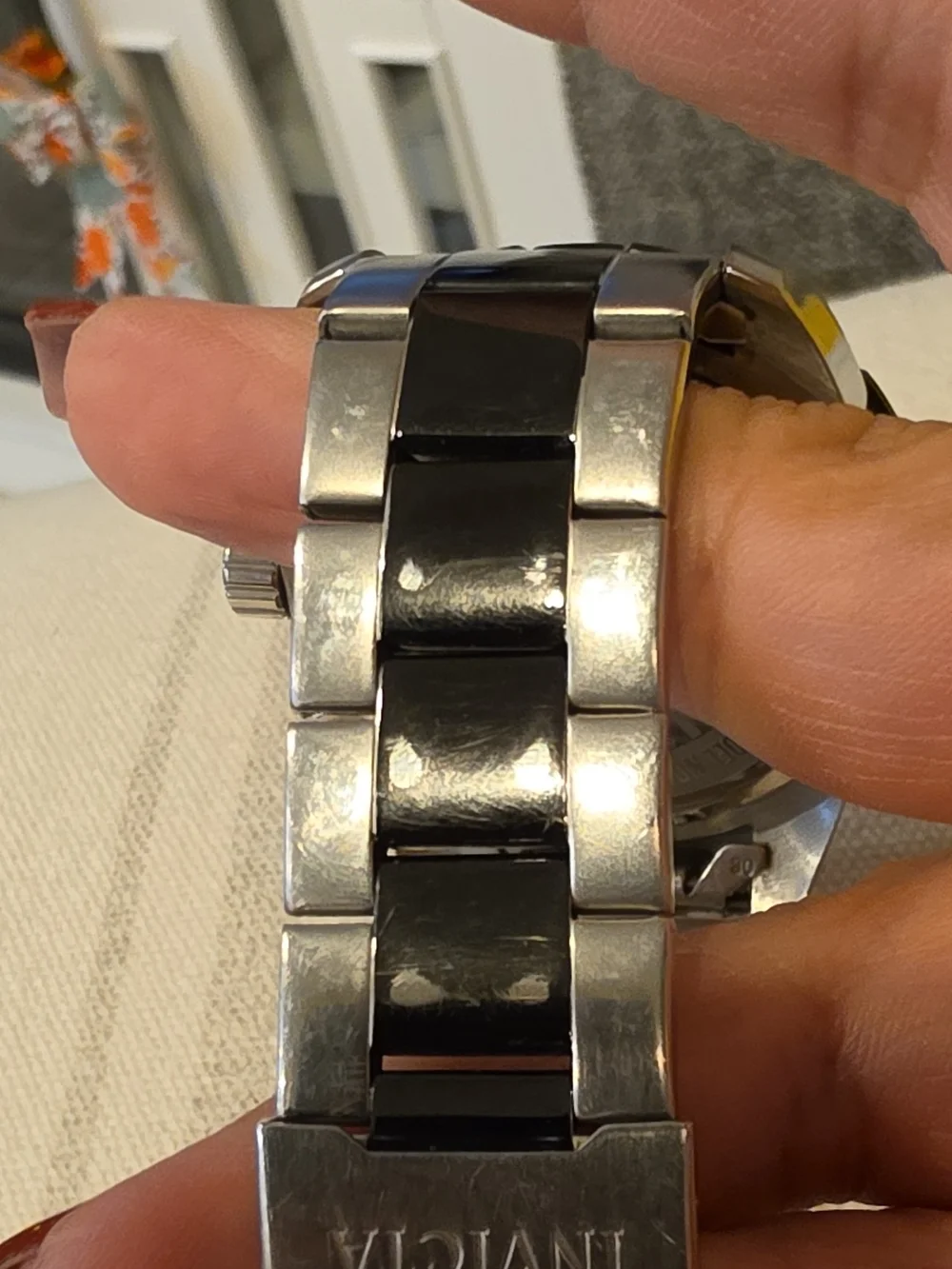 Invicta Silver Stainless Steel Specialty Collection Watch Caseback